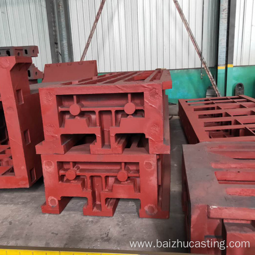 Cast iron CNC machine tool counterweight plate casting